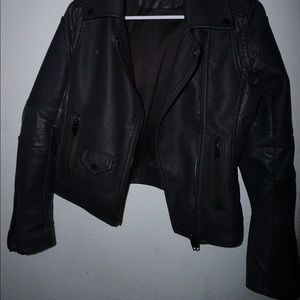 Grey Blanknyc XS pleather jacket